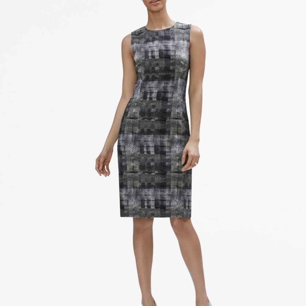 MM Lafleur The Shirley Scratch Plaid Dress Size 2